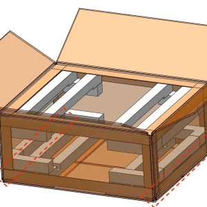 Cartón protector en ángulo Ador 600 mm