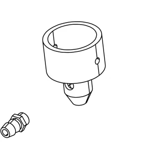 Ador 10W/20W Laser Módulo Nozzle